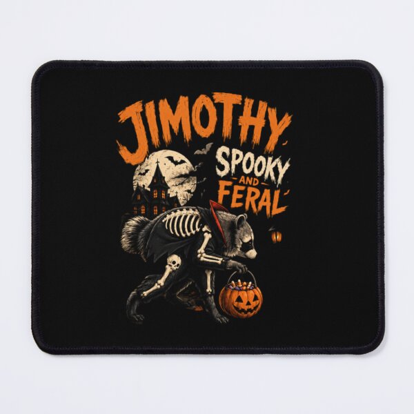 Item preview, Jimothy Raccoon Spooky and Feral-Halloween Skeleton Pumpkin designed and sold by WildHeartsStore.