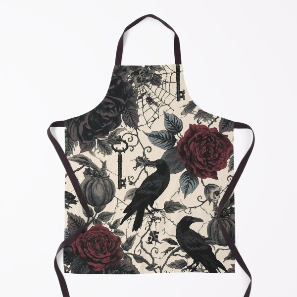 Item preview, Haunted Garden – Gothic Cottagecore Halloween Pattern designed and sold by Deezyned.