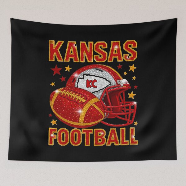 Item preview, Sparkling Red Football Spirit Design designed and sold by RobertBar34259.