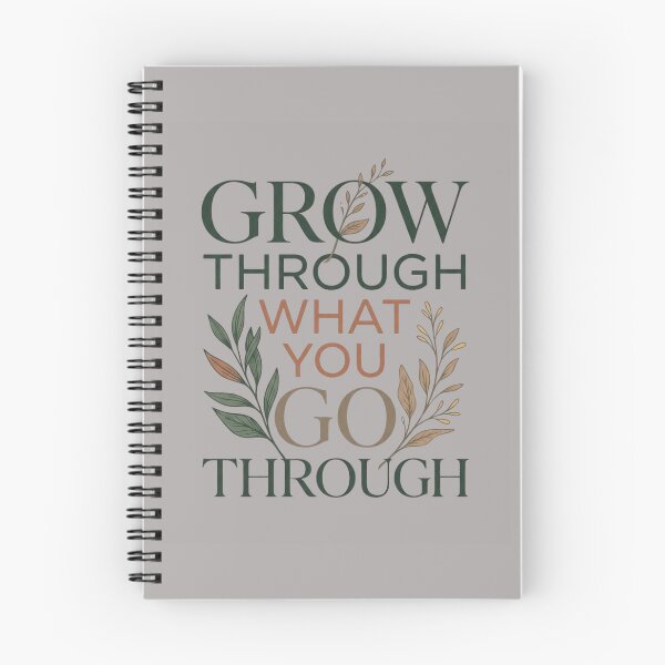 Item preview, Grow Through What You Go Through designed and sold by Amr Darwish Graphic designer.