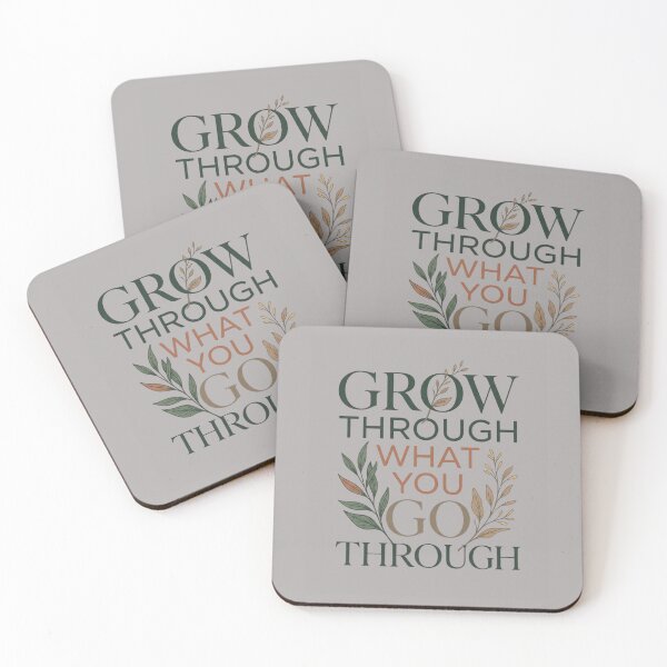 Item preview, Grow Through What You Go Through designed and sold by Amr Darwish Graphic designer.