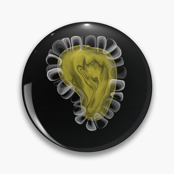 Item preview, Yellow Fluidity Nature Color Abstract Art designed and sold by The AB Art.