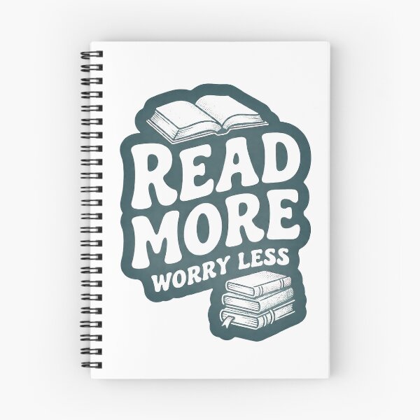 Item preview, Read More Worry Less for Book Lover designed and sold by C-Plus-Home.