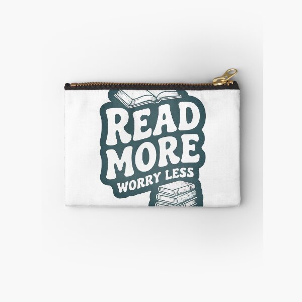 Item preview, Read More Worry Less for Book Lover designed and sold by C-Plus-Home.