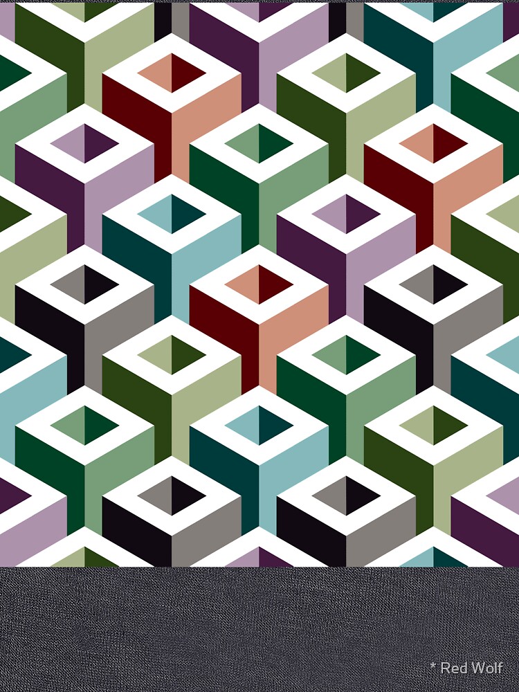 Geometric Pattern: Tube: Colours by redwolfoz