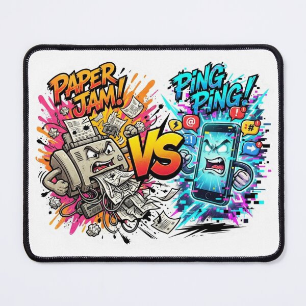 Item preview, Printer Versus Smartphone Digital Frustration designed and sold by Imaginarium of Chaos falcon88 .