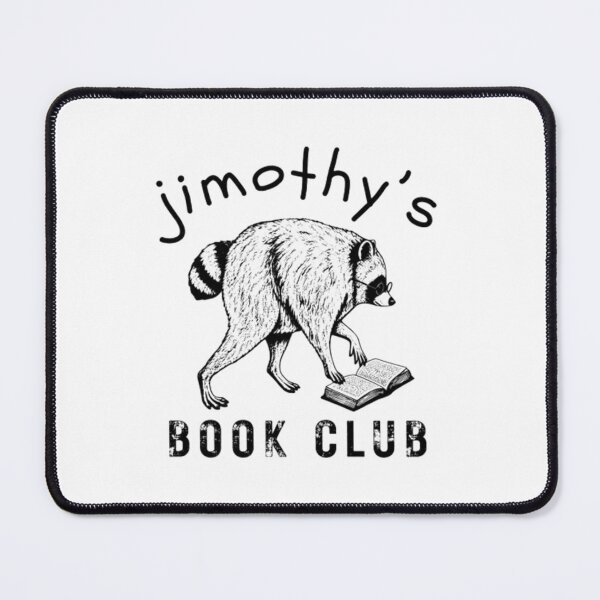 Item preview, Jimothy the Raccoon, Jimothy's Book Club designed and sold by WildHeartsStore.