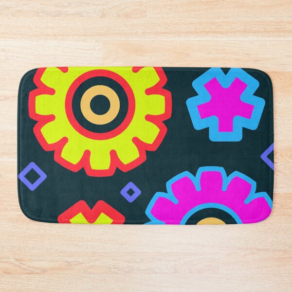 Item preview, Dark Retro 90s Memphis Style Cogs and Diamonds designed and sold by The Nomadic Designs.