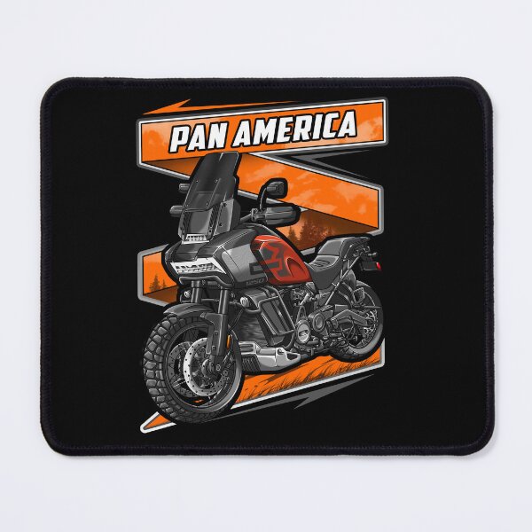 Item preview, Motorcycle Pan-America 1250 Special 2025 Whiskey Fire & Raven for Motorcycle Riders designed and sold by MotoApparelHub.