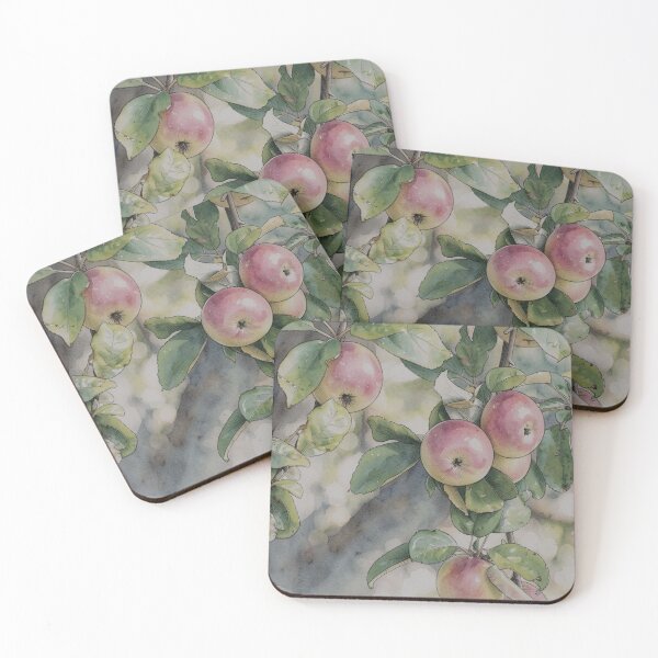 Item preview, Apples in Watercolor designed and sold by tomorrowsart.