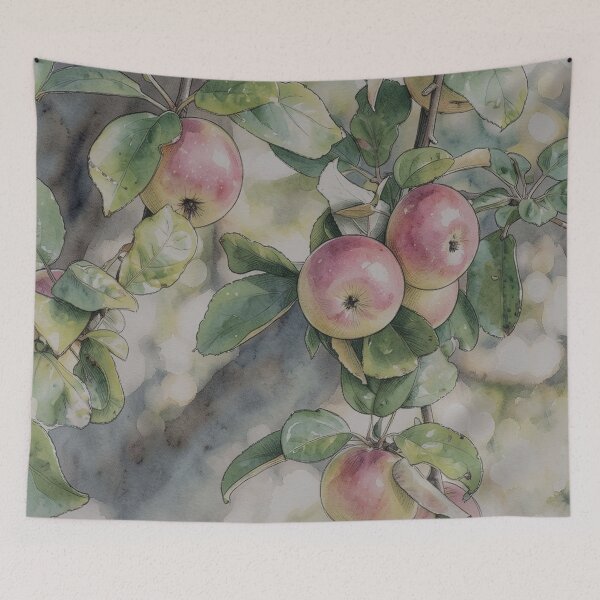 Item preview, Apples in Watercolor designed and sold by tomorrowsart.
