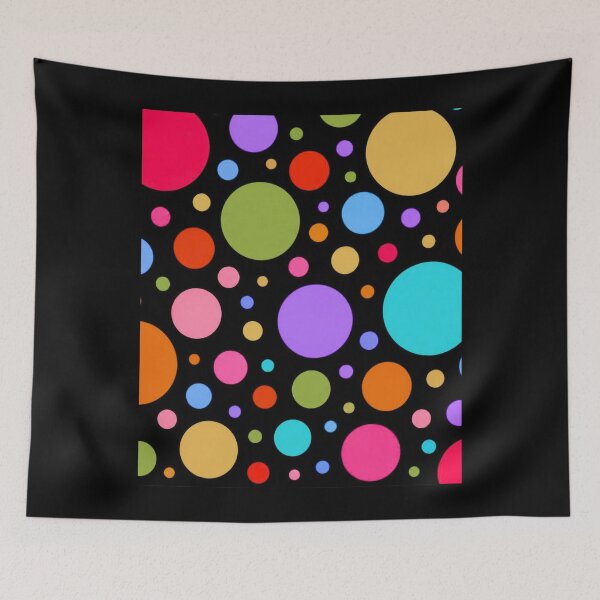 Aperçu de l'œuvre Points colorés créée et vendue par TheWorldofYvonneMarrs.