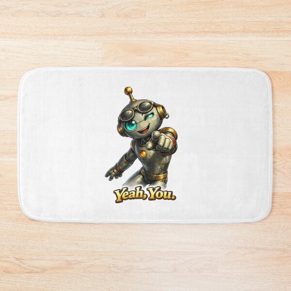 Item preview, Funny Robot Yeah You – Playful Attitude designed and sold by Yomere.