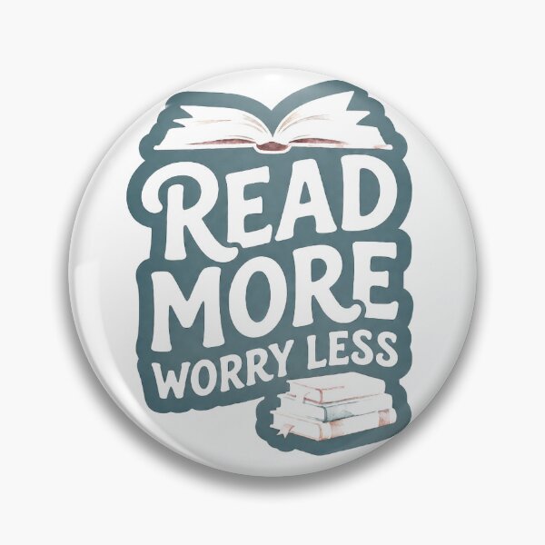 Item preview, Read More Worry Less for Book Lover designed and sold by C-Plus-Home.