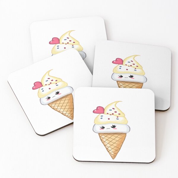 Item preview, Kawaii sprinkle Ice Cream designed and sold by Rainbowland123.