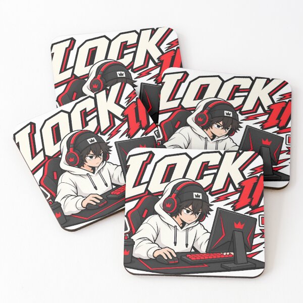 Item preview, Lock In Gamer – Anime Gaming Esports designed and sold by Sed94.
