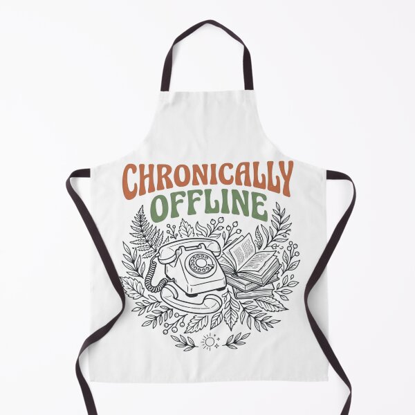 Item preview, Chronically Offline Vintage Digital Detox T-Shirt designed and sold by KreatoLab.