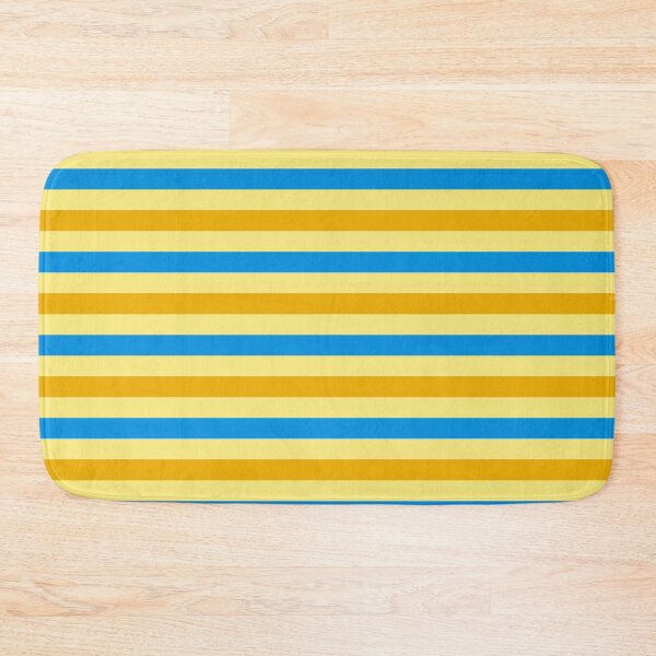 Item preview, Yellow And Blue Stripes Design Yellow  designed and sold by PatternTitan.