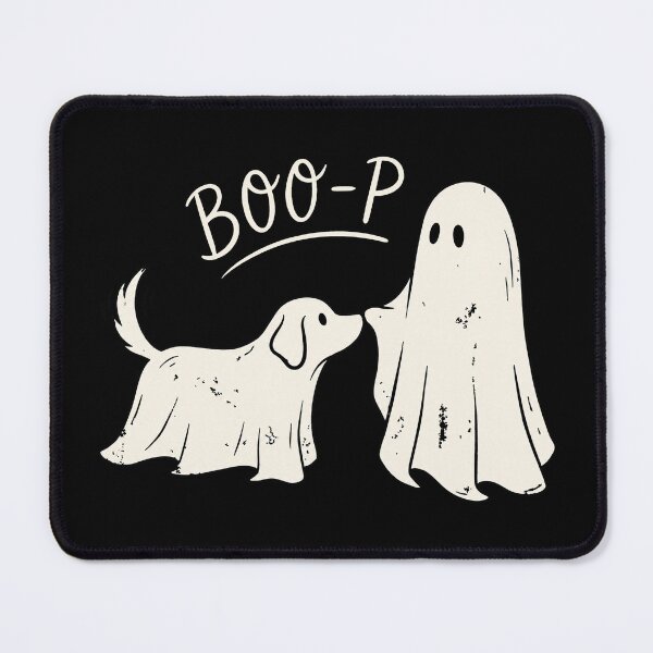 Item preview, Funny Boo-p Ghost Dog,  Halloween Dog, Spooky Season designed and sold by KodiakMillyy.