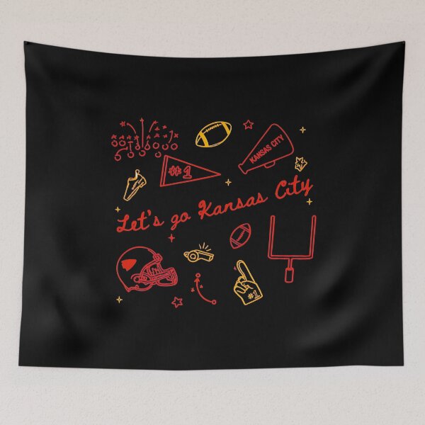 Item preview, Kansas Football Fan Sketch Art designed and sold by RobertBar34259.