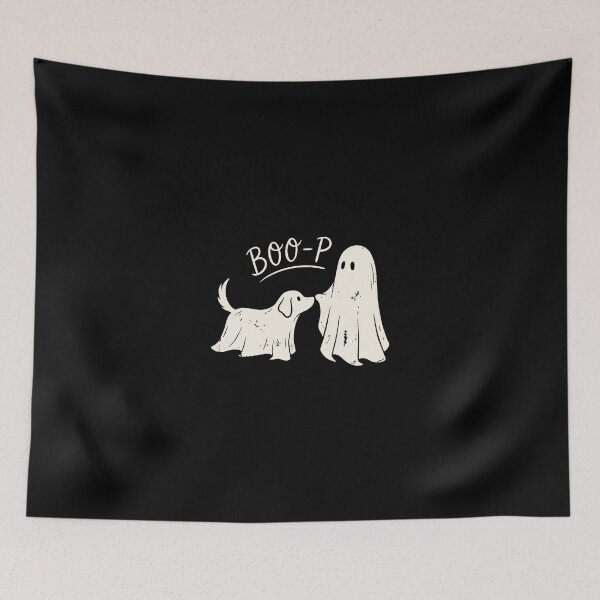 Item preview, Funny Boo-p Ghost Dog,  Halloween Dog, Spooky Season designed and sold by KodiakMillyy.