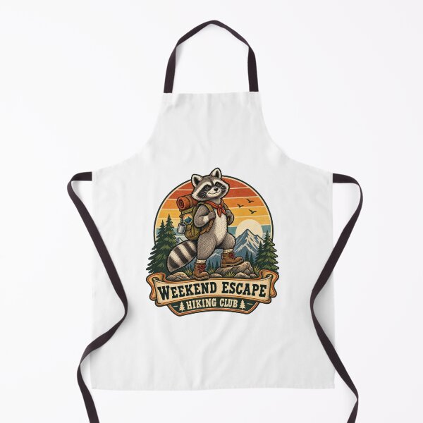 Item preview, Weekend Escape Raccoon Hiking Club designed and sold by Trendy-Artistry.