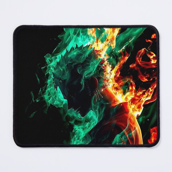Item preview, Zoro | Emerald Flame Crimson Fire Samurai Warrior – Epic Elemental Swordsman designed and sold by Dyan4.