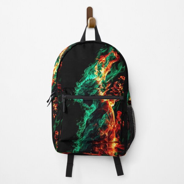 Item preview, Zoro | Emerald Flame Crimson Fire Samurai Warrior – Epic Elemental Swordsman designed and sold by Dyan4.