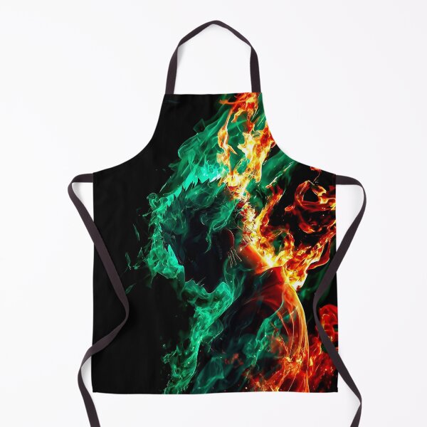 Item preview, Zoro | Emerald Flame Crimson Fire Samurai Warrior – Epic Elemental Swordsman designed and sold by Dyan4.