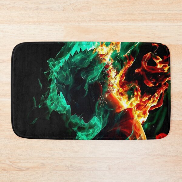 Item preview, Zoro | Emerald Flame Crimson Fire Samurai Warrior – Epic Elemental Swordsman designed and sold by Dyan4.