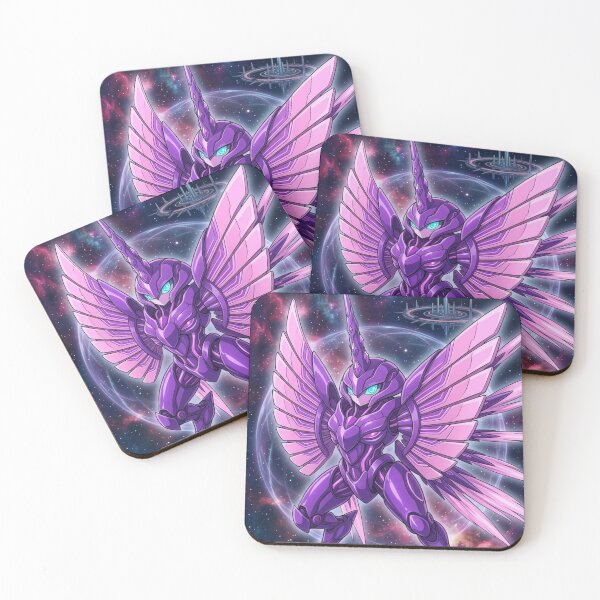 Item preview, Purple Cosmic Mecha Unicorn Fantasy Creature Art designed and sold by SofiaByCruti.