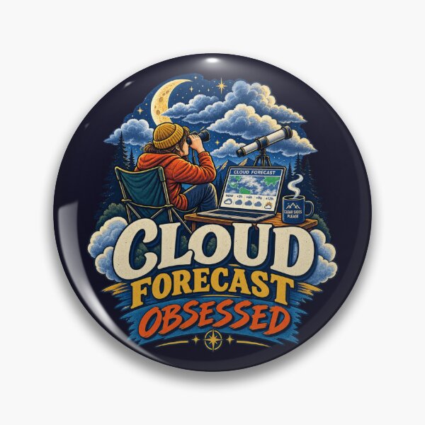Item preview, Cloud Forecast Weather Enthusiast designed and sold by PunchDrop.