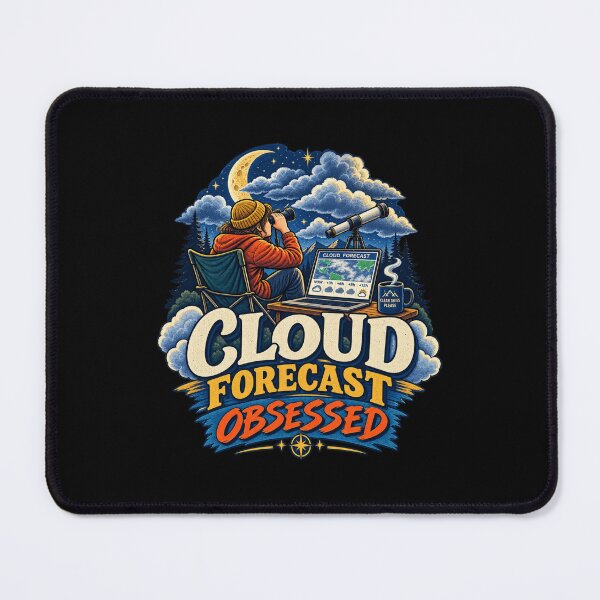 Item preview, Cloud Forecast Weather Enthusiast designed and sold by PunchDrop.