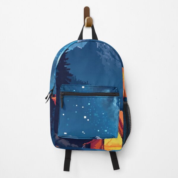 Item preview, Cozy Mountain Camping Tent Pixel Art designed and sold by grzezzz.