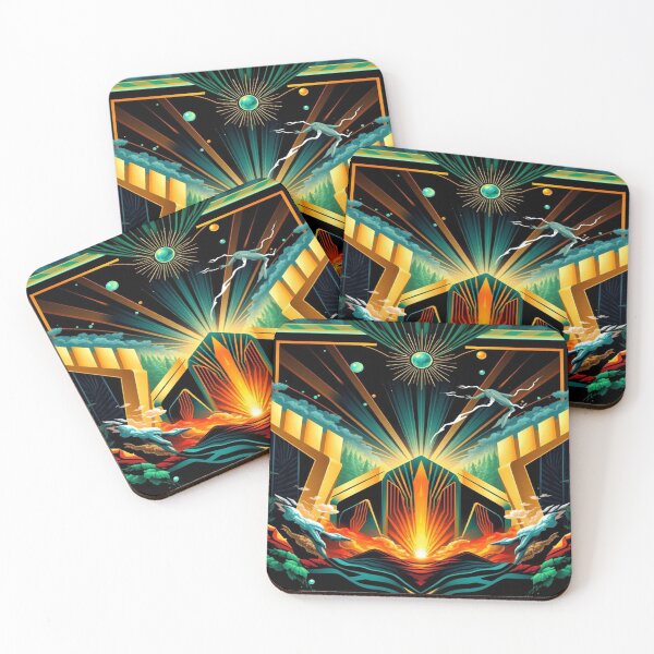 Item preview, ArtDeco Sun Energy in surreal nature fusion designed and sold by FotoworldEdel.