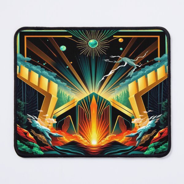 Item preview, ArtDeco Sun Energy in surreal nature fusion designed and sold by FotoworldEdel.