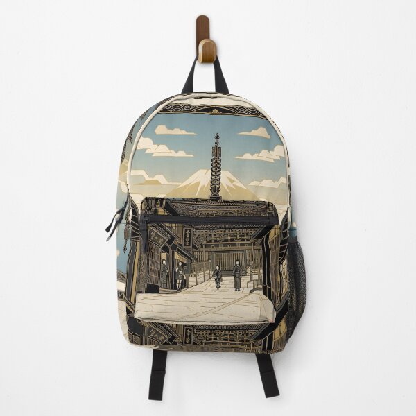 Item preview, Yasaka Pagoda Kyoto – Japan Art Deco Print designed and sold by JAPANCE STUDIO.