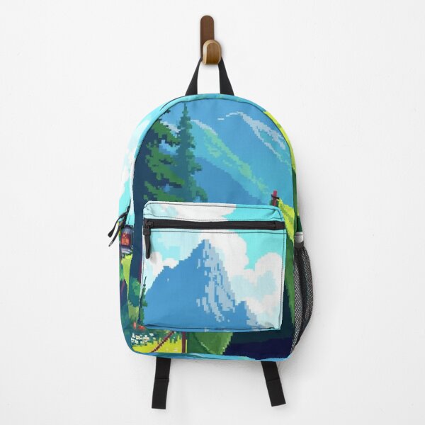 Item preview, Cozy Mountain Camping Tent Pixel Art designed and sold by grzezzz.