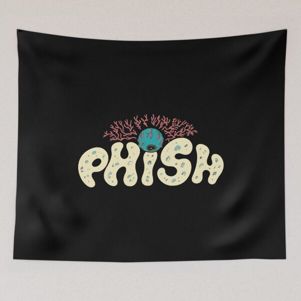 Item preview, Phish Eye Coral Psychedelic Band -41 designed and sold by NapoEssoArts.