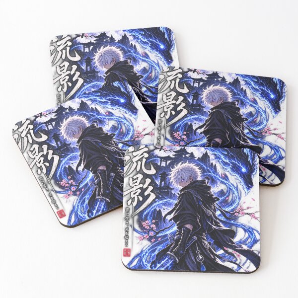 Item preview, Blue Shadow Ronin designed and sold by PocketVibe.