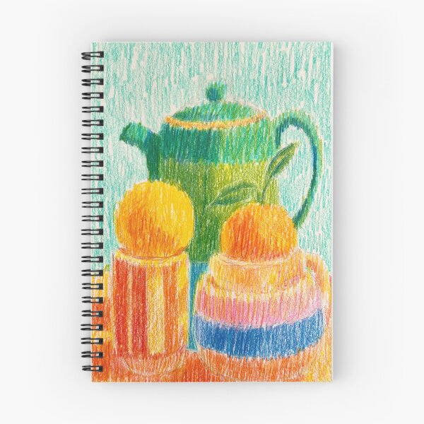 Item preview, The Green Teapot Sat with a Lemon and an Orange designed and sold by beatrizMendes.