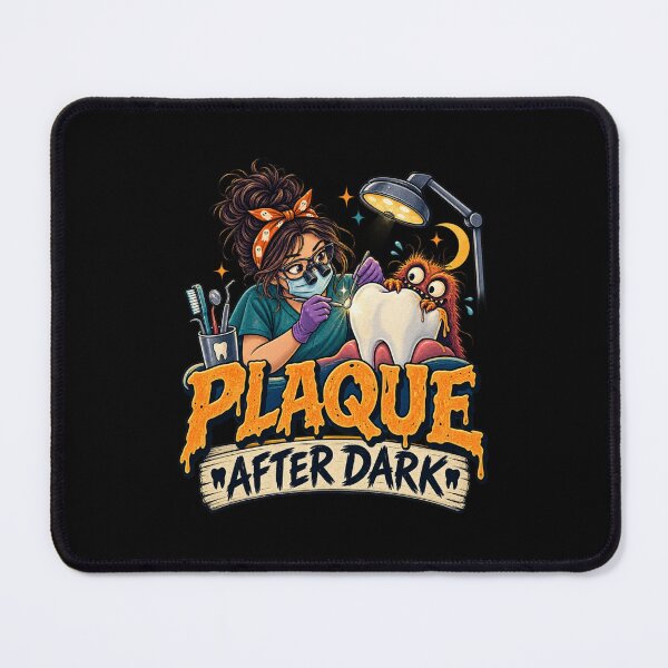 Item preview, Halloween Dentist Plaque Humor designed and sold by PunchDrop.