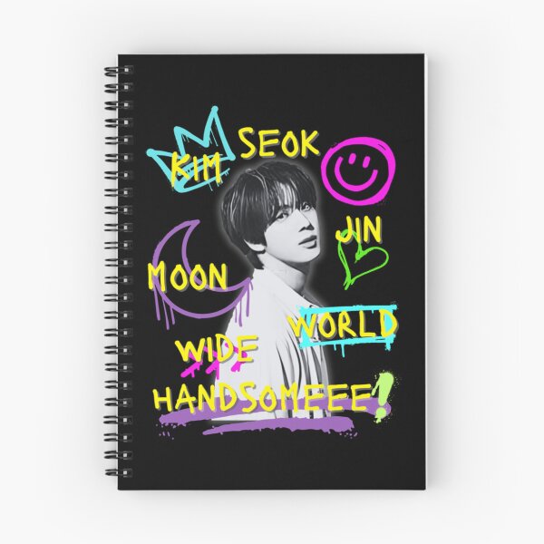 Item preview, BTS Jin Worldwide Handsome K-Pop Portrait Design designed and sold by VivianaSchult.