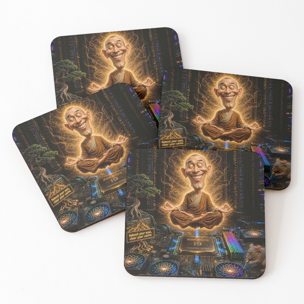 Item preview, Coasters (Set of 4) designed and sold by BWCollection.
