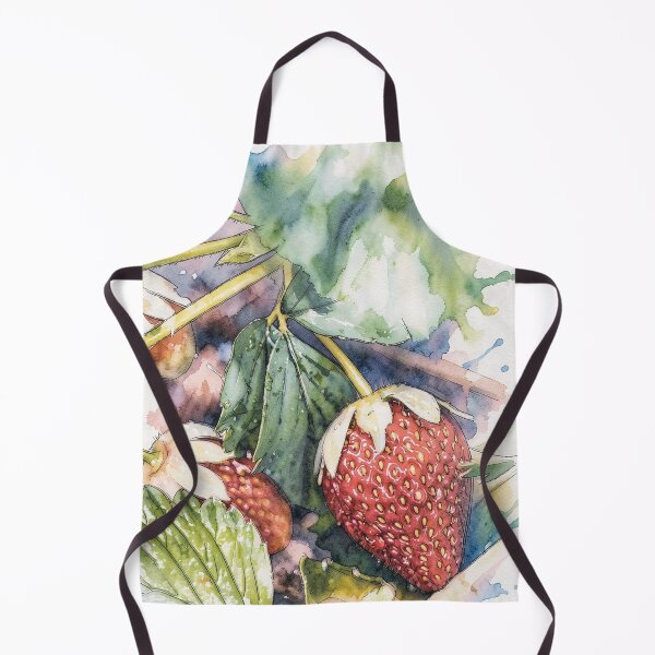 Item preview, Watercolor Strawberry designed and sold by tomorrowsart.
