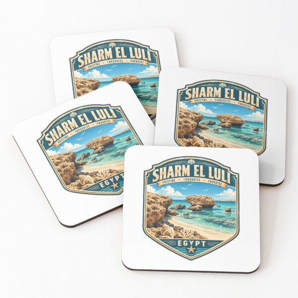 Item preview, Sharm El Luli Pristine Turquoise Paradise Egypt Travel Vacation Souvenir designed and sold by Star3NowForMe.