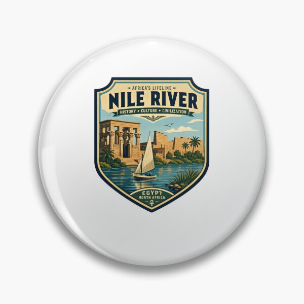 Item preview, Africa's Lifeline Nile River History Culture Civilization Egypt North Africa Traveler Explorer designed and sold by Star3NowForMe.