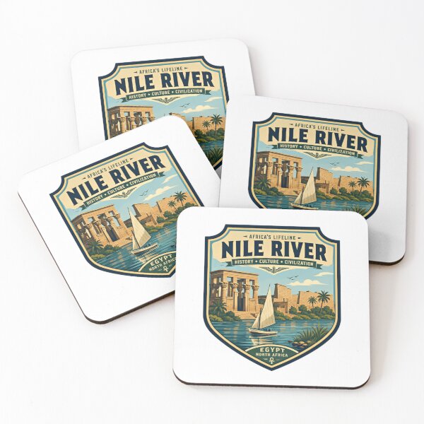Item preview, Africa's Lifeline Nile River History Culture Civilization Egypt North Africa Traveler Explorer designed and sold by Star3NowForMe.