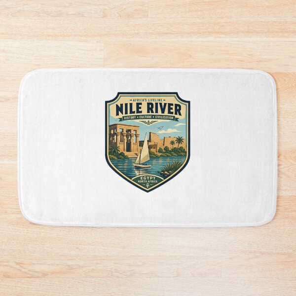 Item preview, Africa's Lifeline Nile River History Culture Civilization Egypt North Africa Traveler Explorer designed and sold by Star3NowForMe.