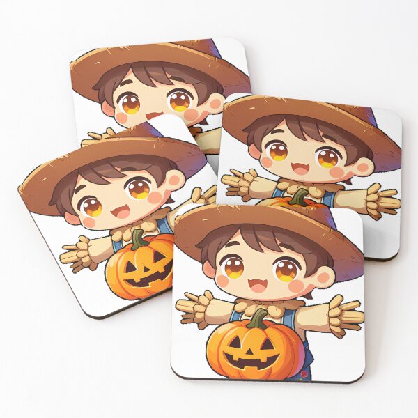 Item preview, Cute Pumpkin Head Scarecrow Icon designed and sold by pumsquare.